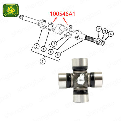 धुरा भाग  100546A1 84355310  क्रॉस जॉइंट 24*62.5mm ट्रैक्टर के लिए