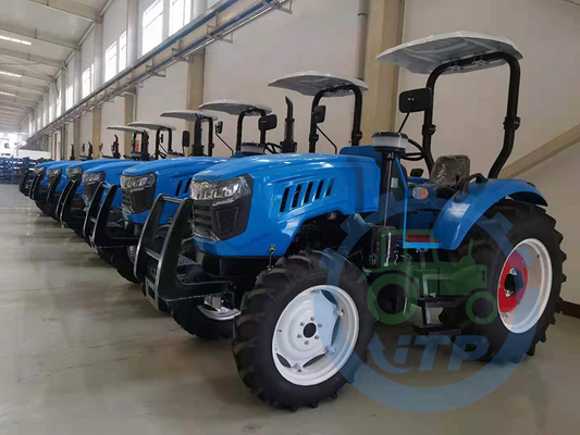 सिलेंडर इंजन शक्तिशाली 4WD LC85 85hp कृषि फार्म ट्रैक्टर