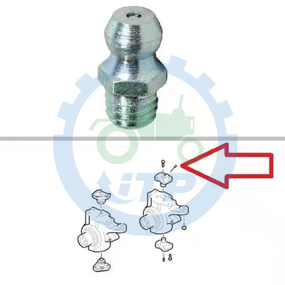 555E 575E LB90 न्यू हॉलैंड फ्रंट एक्सल ग्रीस फिटिंग 321204