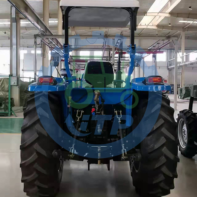 कृषि के लिए ड्राई फ्रिक्शन 120hp मिनी फार्म ट्रैक्टर 4x4